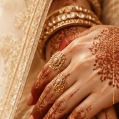 Bridal makeup at True Aura Family Salon, Varanasi